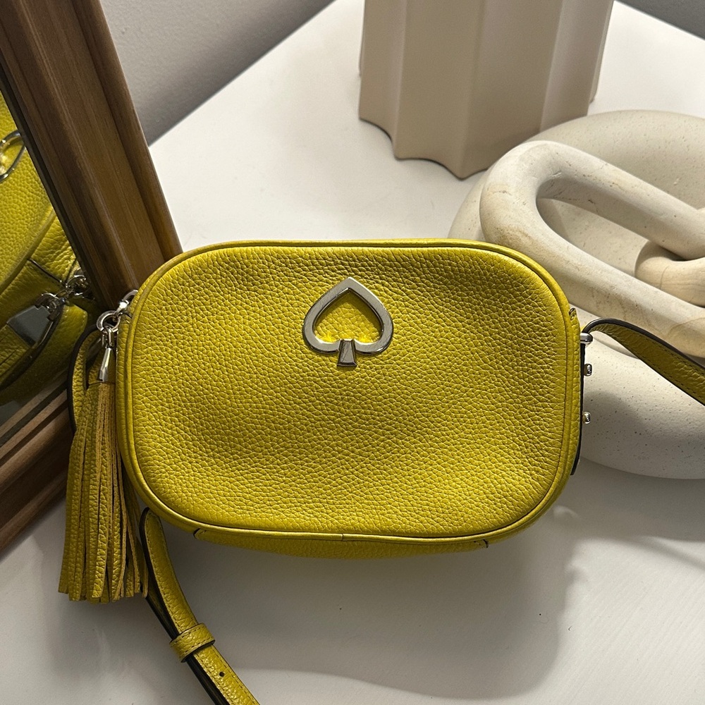 Kate Spade Vibrant Yellow Crossbody Bag